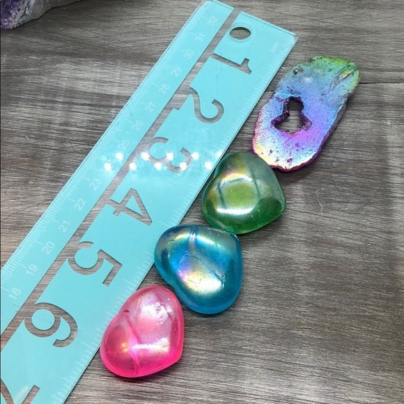 Color pop Rainbow angel aura quartz crystal kit - Picture 4 of 7